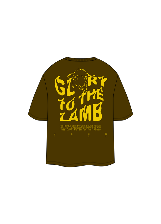 Glory to the Lamb Oversized Tee